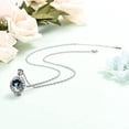 thumbnail image 6 of Cremation Jewelry Teardrop Butterfly Urn Necklace for Ashes For Women Men Flower Jar Urn Memorial Human Pet Ashes Hollow Pendant, 6 of 7