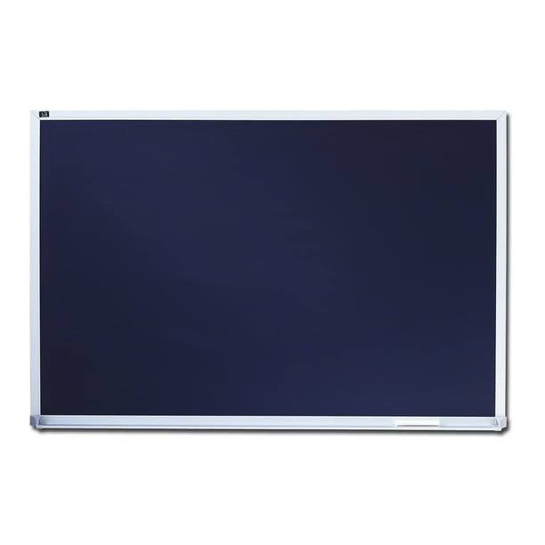 Quartet Black Chalkboard, 4' x 6', Aluminum Frame