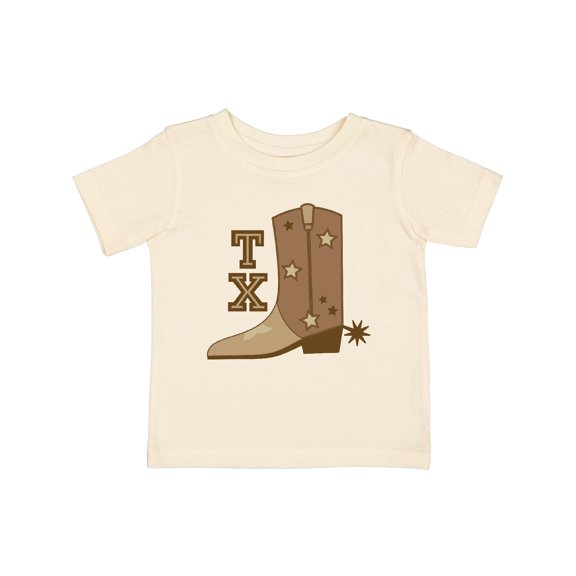 Inktastic Texas Cowboy Boot Boys or Girls Baby T-Shirt