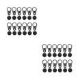 thumbnail image 3 of FRCOLOR 40 pcs Tarp Grabbers Tarp Clips Movable Snaps Clip for Outdoor Camping Tent, 3 of 8