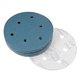 thumbnail image 1 of Disco de Lijado de 5 Pulgadas 800 Granos 6 Agujeros Espalda de Óxido de Aluminio Azul 20Pcs, 1 of 4
