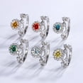 thumbnail image 3 of Moissanite Engagement Rings for Women 1ct D Color VVS1 Clarity Diamond Rings S925 Sterling Silver Moissanite Wedding Bands with Certificate, 3 of 8