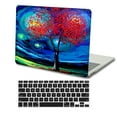 thumbnail image 1 of KSK KAISHEK Compatible with MacBook Air 13.6" Case 2022.0 Released Model A2681 m2, Plastic Hard Case Cover + Black Keyboard Cover, Landscape A 88, 1 of 5