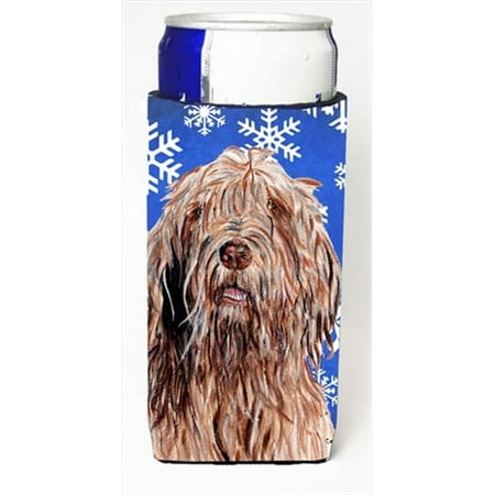 

Otterhound Winter Snowflakes Michelob Ultra bottle sleeves Slim Cans 12 Oz.
