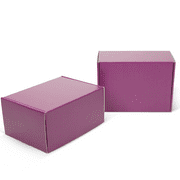 Purple Shipping Boxes | 8" x 6" x 4" Purple Shipping Box | Purple Gift Box | Bundle of 20 Mailer Boxes by Fantastapack