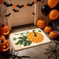 thumbnail image 6 of Antqov Halloween Bathroom Rugs 16x24" Non Slip Fall Pumpkin Bath Mat Cute Decorative Soft Doormat for Home Bathroom Decor, 6 of 6