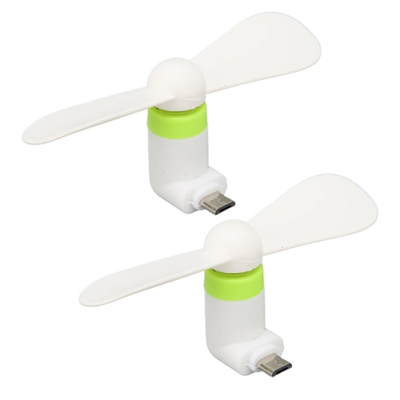 Mini Ventilador Para Teléfono Celular, Suave, Ligero, 2 En 1, Ventilador Para Teléfono, , Bajo Consumo De Energía Para Viajes