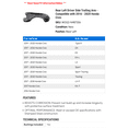 thumbnail image 2 of Rear Left Driver Side Trailing Arm - Compatible with 2016 - 2020 Honda Civic 2017 2018 2019, 2 of 2