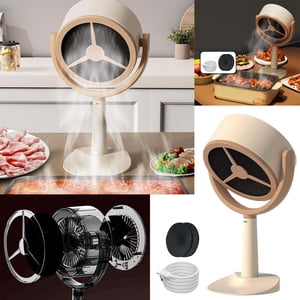 Petit foyer Tablette Hotte Portable Range Hotte Maison Cuisine Grande aspiration Hotte avec éponge
