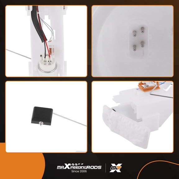 maXpeedingrods Fuel Pump w/Sending Unit Fit For BMW X5 E53 2000-2006 3.0L 4.4L 4.6L Petrol Replaces E8412M SP5072M 16116752626