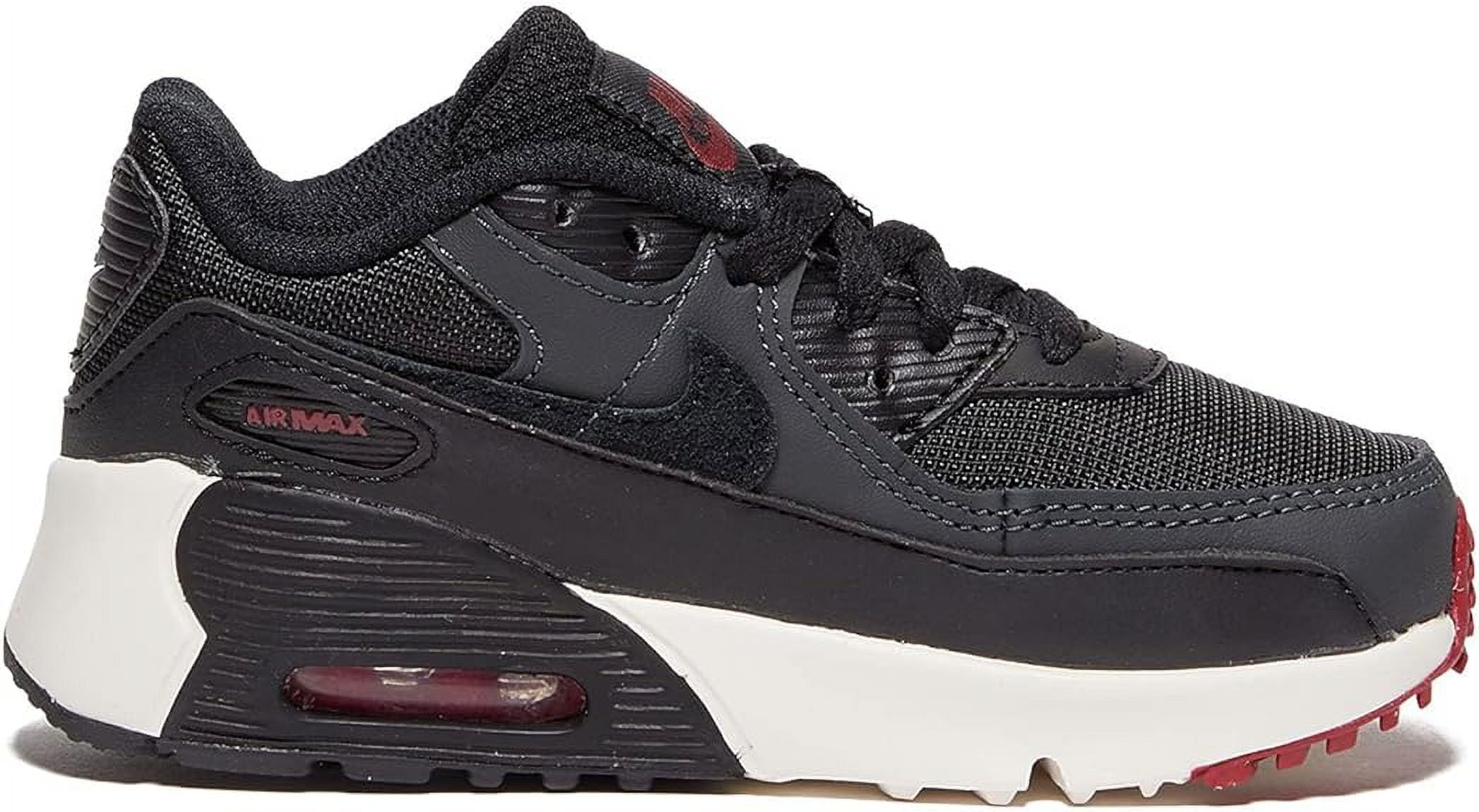 Toddler's Nike Air Max 90 LTR Anthracite/Black-Team Red (CD6868 022) - 5
