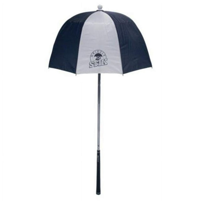 DrizzleStik Flex - Parapluie de Club de Golf (Marine/blanc)
