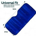 thumbnail image 3 of Zone Tech Blue/Silver Reversible Car Sunshade 28" x 54", 3 of 7