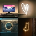 thumbnail image 4 of BAGZY Neon LED Strip Light 16.4ft/5m 12V DC 600 SMD2835 LEDs Waterproof Flexible LED, NEON Rope Light Contains DIY Accessories for Family Indoors Outdoors Decor (Cold White), 4 of 7
