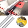 thumbnail image 5 of Lot de 2 Rails en T 400 mm en Alliage d'Aluminium avec Vis Auto-Tappantes, 5 of 5