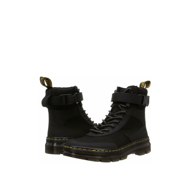 dr martens combs tech 8 eye boots in black