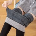 thumbnail image 4 of Outfmvch Womens Sweatpants Womens Fleece Pants Thick Leggings for Women Baggy Pants for Women Fleece Leggings Compression Leggings for Women Black One Size, 4 of 7