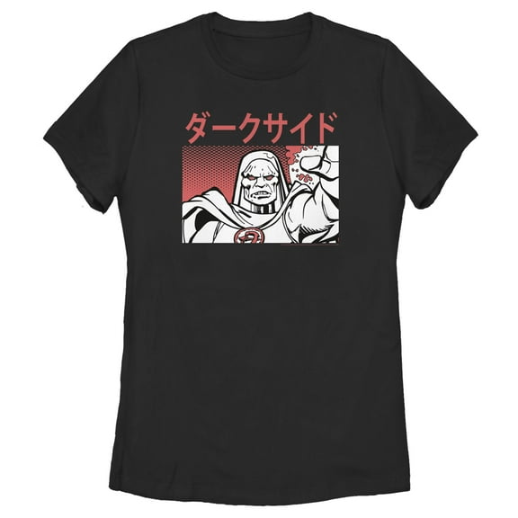 Women's Superman Halftone Darkseid Graphic T-Shirt