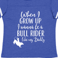 thumbnail image 4 of Inktastic Bull Rider Like Daddy Childs Boys Toddler T-Shirt, 4 of 5