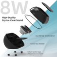 thumbnail image 2 of XKX USB Computer Speakers for Laptop, PC Speakers for Desktop Computer, Small USB-Powered External Speakers with Hi-Quality Sound, Rich Bass, Loud Volume, Direct Volume Control, 2 of 5