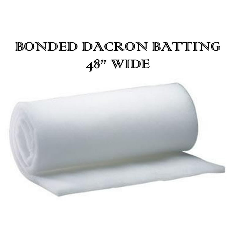 AK TRADING Wide Bonded Dacron Upholstery Grade Polyester Batting