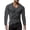 A-Dark Gray992, variant on Bibifish Mens T-Shirts Solid Color Wide V Neck Tee Tops Long Sleeve Basic Daily Tees