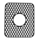 thumbnail image 1 of Protector de fregadero para cocina, alfombrilla antideslizante de silicona resistente al calor para la parte inferior del fregadero de drenaje central, fregadero de porcelana de acero inoxid, 1 of 10