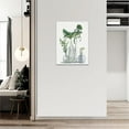 thumbnail image 3 of Botanical Bathroom Wall Art Green Plant Herbs Pictures Wall Decor Farmhouse Bathroom Decor Canvas Prints Painting Framed Home Artwork for Bathroom Bedroom Living Room Office 12"x16", 3 of 6