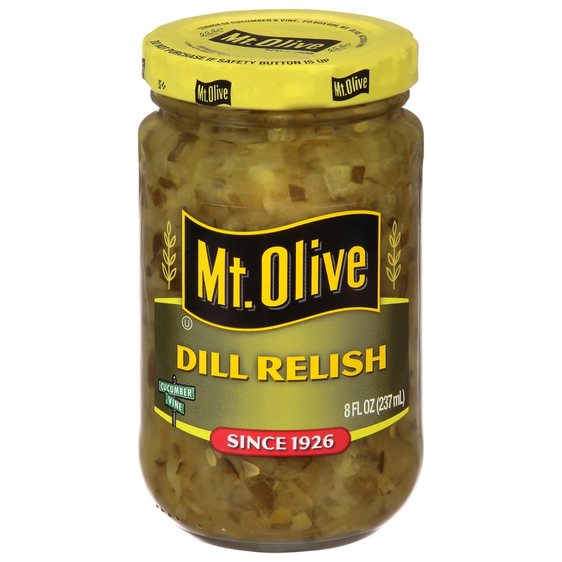 (12 pack) Mt. Olive Dill Relish - 8 fl oz jar