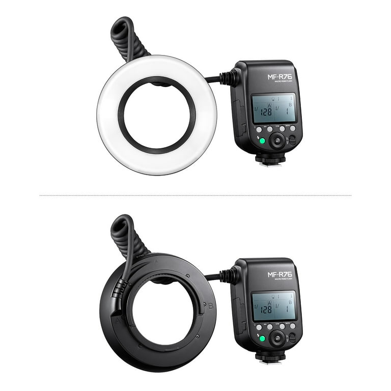 Godox MF-R76 Universal Macro Ring Flash Light GN14 10 Levels