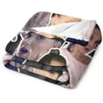 thumbnail image 3 of Beautiful Millie Bobby Brown Blanket Ultra Soft Flannel Fleece Blanket Stylish Bedroom Living Room Sofa Warm Blanket All Season Use 60"*80"（150 * 200cm）, 3 of 6