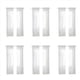 thumbnail image 1 of Cortinas Transparentes Blancas para Ventana 90 Pulgadas de 12 Paneles Cortinas Blancas Transparentes Cortinas Transparentes Panel Básico de Bolsillo de Varilla, 1 of 7