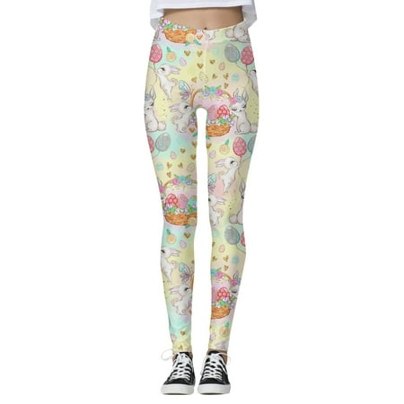 

Women Comfortable Easter Egg Print Tights Leggings Control Yoga Teacher Outfits Girls Olive Leggings Shorts to Wear under Dresses Workout Leggings for Women High Waist plus Size School Girl Lingerie