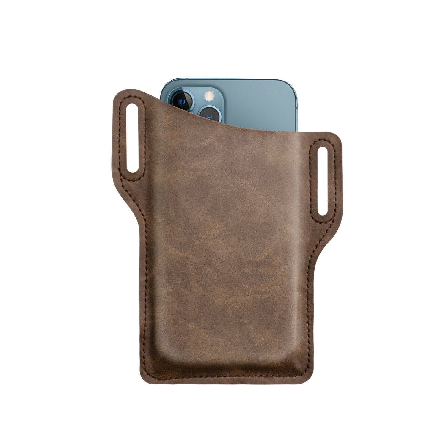Leather Belt Phone Pouch Phone Holder Universal Mobile Phone Case Waist