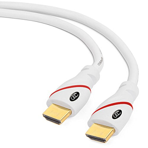 Whitney landdistrikterne Kirkegård Ultra Clarity Cables HDMI Cable 35 ft - 4K Resolution UHD 2.0b Ready -  Supports Ethernet Ultra HDR Video HD Bandwidth 18Gbps - Audio Return  Channel - 35 Feet (10.6 Meters) High Speed HDMI Cable - Walmart.com