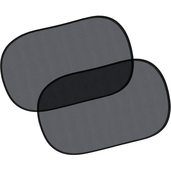 EcoNour Baby Car Window Sunshade 2 Pack, Static Cling UV & Glare Protection, Easy Install Side Window Shade 21x14