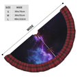 thumbnail image 3 of Sigee Purple And Blue Nebula for Christmas Decoration Tree Skirt Christmas Plaid Tree Skirt,Christmas home decor Holiday Tree Skirt Fits TChristmas Tree-48", 3 of 6