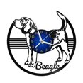 thumbnail image 2 of Beagle Vinyl Wall Clock, Vinyl Record Clock Wall Art Silent & Non-ticking(12 inchs B), 2 of 6