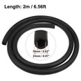 thumbnail image 3 of Car Flexible Straight Heater Hose Radiator Multi Purpose Hose Rubber Black 2m 6.56ft Length 16mm 0.63" Inner Diameter, 3 of 6