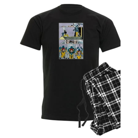 

CafePress - G.I. Joe Snake Eyes Saving Scarlett - Men s Dark Pajamas