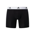 thumbnail image 2 of Adidas Men Boxer Shorts Cotton Blend Multicoloured L, 2 of 6