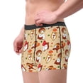 thumbnail image 4 of Daiia Guinea Pigs And Mushrooms Men's Underwear Boxer Briefs, Cotton Stretch Moisture-Wicking Underwear-X-Large, 4 of 9