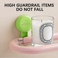 thumbnail image 4 of Multi-Purpose Triangle Corner Shelf - Easy Mount, No Drilling, Space-Saving Storage for Toiletries, Kitchen Tools, and Stationery, 4 of 5