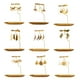 thumbnail image 2 of Candelabro giratorio dorado, bandeja de almacenamiento para platos, candelabro para el hogar Bicicleta Mujer Hombre, 2 of 9