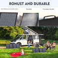 thumbnail image 3 of Panel solar EnginStar de 60 W plegable con salida de 18 V DC, 3 of 7