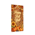 thumbnail image 2 of Thanksgiving Door Cover 35x71 inch, Fall Yall Door Curtain, Rustic Autumn Banner for Indoor Outdoor Decor Photo Booth Props, 2 of 6