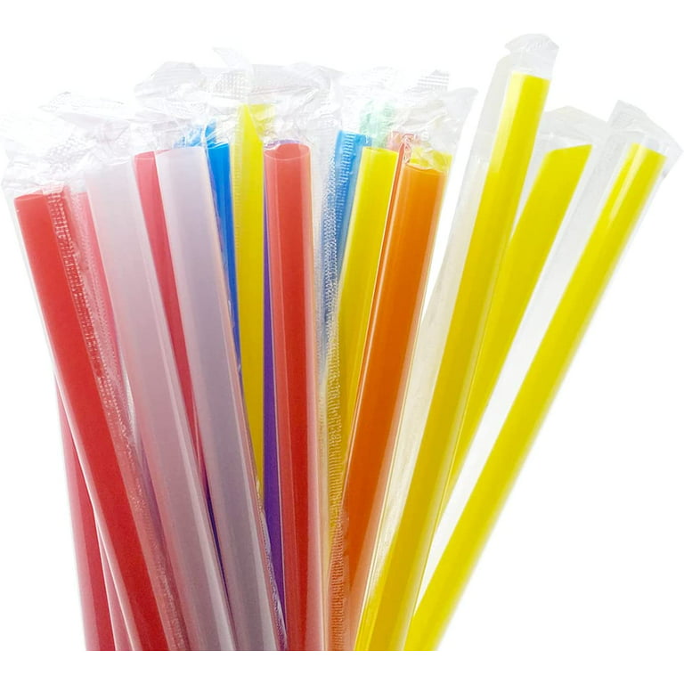 Glass Drinking Straws Bubble Acrylic Straws 5 inch Reusable Telescopic Straws Disposable Degradable Paper Straw Double Color Gold Stamping Dot Series