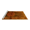 thumbnail image 2 of Ahgly Company Machine Washable Indoor Rectangle Persian Yellow Traditional Area Rugs, 5' x 8', 2 of 4