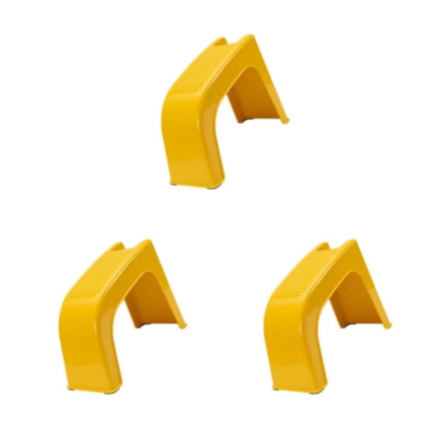 Reposapiés de ducha Jumpingount multifuncional amarillo