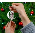 thumbnail image 6 of LKWLPD Dog Memorials & Funerary On The Moon Dog Memorial Keepsake Christmas Remembrance Ornament To Remember Loved Loss Of Pet Gifts Dog Angel Memorial Gifts Dog Memorial Gifts, 6 of 6